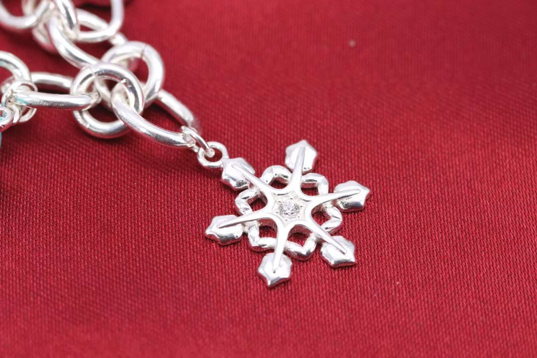 [Reverie Jewels]CHRISTMAS SILVER BRACELET