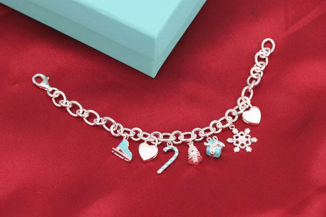 [Reverie Jewels]CHRISTMAS SILVER BRACELET