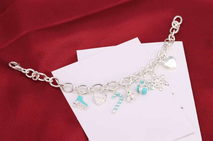 [Reverie Jewels]CHRISTMAS SILVER BRACELET