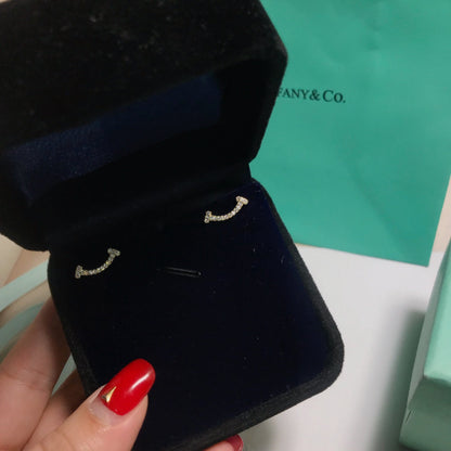 [Reverie Jewels]SMILE DIAMOND EARRINGS