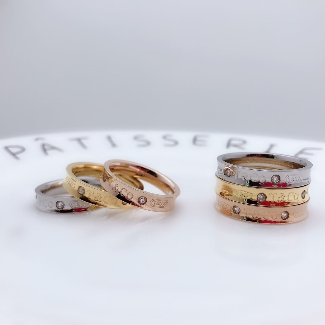 [Reverie Jewels]DOUBLE DIAMOND RING