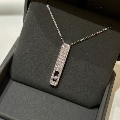 [⭐Reverie Jewels]MY FIRST DIAMOND PAVED NECKLACE