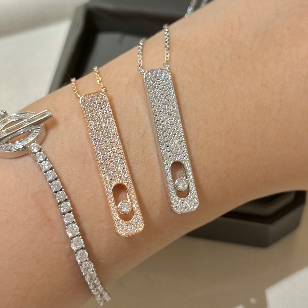 [⭐Reverie Jewels]MY FIRST DIAMOND PAVED NECKLACE
