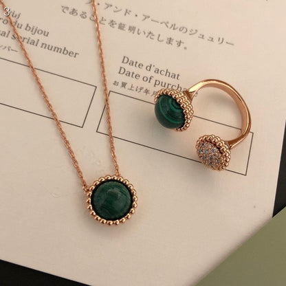 [⭐Reverie Jewels]PERLEE COULEURS DIAMOND ROSE GOLD BETWEEN THE FINGER RING