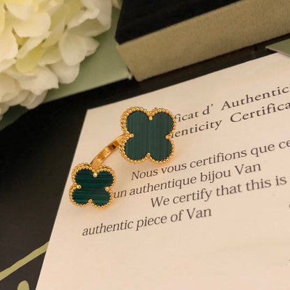 [⭐Reverie Jewels]CLOVER BETWEEN THE FINGER RING