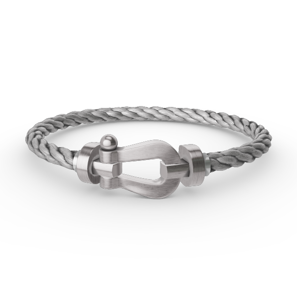 [⭐Reverie Jewels]FORCE LARGE HORSESHOE NO DIAMOND BRACELET SILVER