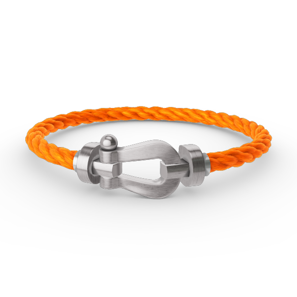 [⭐Reverie Jewels]FORCE LARGE HORSESHOE NO DIAMOND BRACELET SILVER