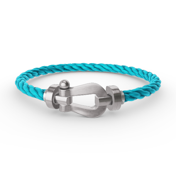 [⭐Reverie Jewels]FORCE LARGE HORSESHOE NO DIAMOND BRACELET SILVER