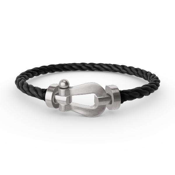 [⭐Reverie Jewels]FORCE LARGE HORSESHOE NO DIAMOND BRACELET SILVER