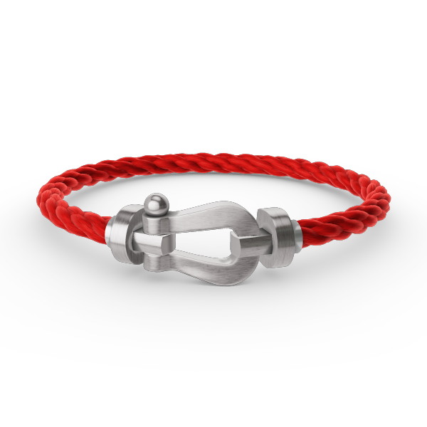 [⭐Reverie Jewels]FORCE LARGE HORSESHOE NO DIAMOND BRACELET SILVER