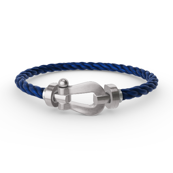 [⭐Reverie Jewels]FORCE LARGE HORSESHOE NO DIAMOND BRACELET SILVER