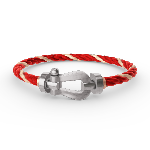 [⭐Reverie Jewels]FORCE LARGE HORSESHOE NO DIAMOND BRACELET SILVER