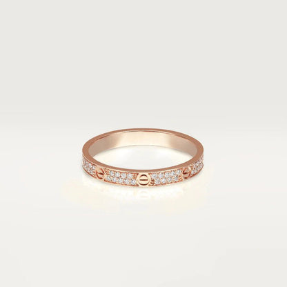 [⭐Reverie Jewels]LOVE RING 2.65MM DIAMOND