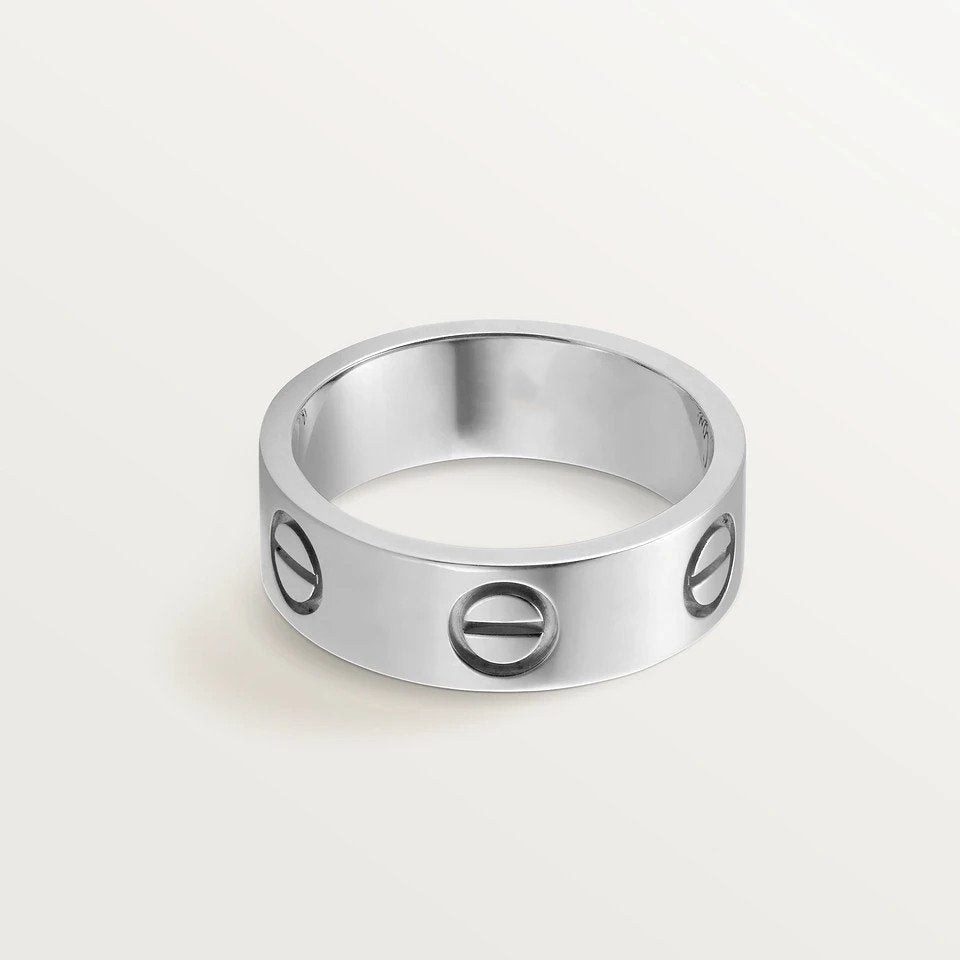[⭐Reverie Jewels]LOVE RING 5.5MM NO DIAMOND