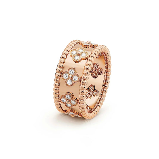 [⭐Reverie Jewels]CLOVER KALEIDOSCOPE RING 10MM