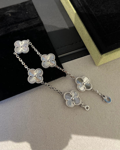 [⭐Reverie Jewels] CLOVER 5 MOTIF LASER BRACELET COLLECTION